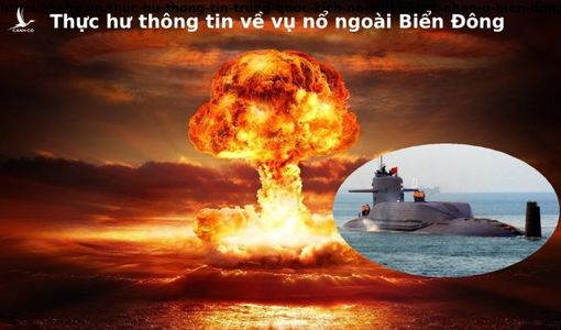 Sự thật về thông tin “một vụ nổ hạt nhân bí ẩn vừa xảy ra ở Biển Đông làm mức phóng xạ tăng vọt”