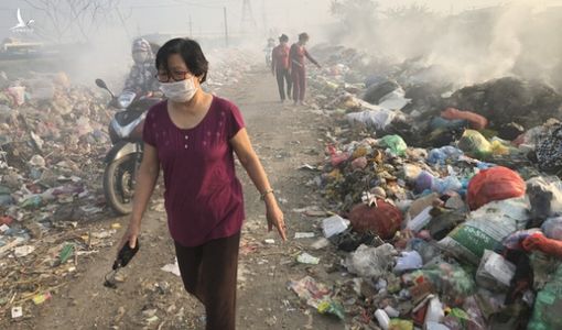 Mục sở thị con đường ‘ô nhiễm nhất Việt Nam’