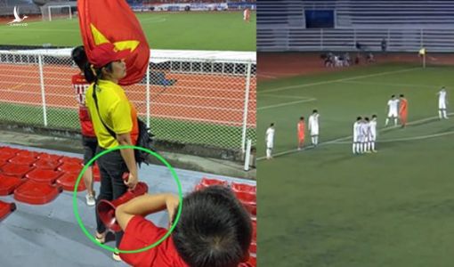 Chiến thắng của U22 Việt Nam: Bí ẩn cầu thủ số 12 “bay” lơ lửng trên đầu U22 Singapore