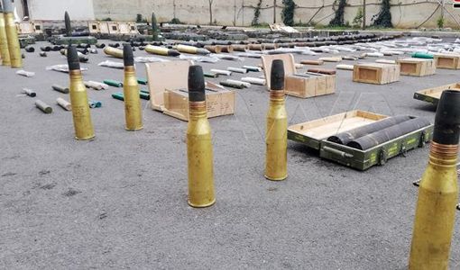 Bí mật bất ngờ trong kho vũ khí khổng lồ của khủng bố mới được phát hiện ở Nam Syria