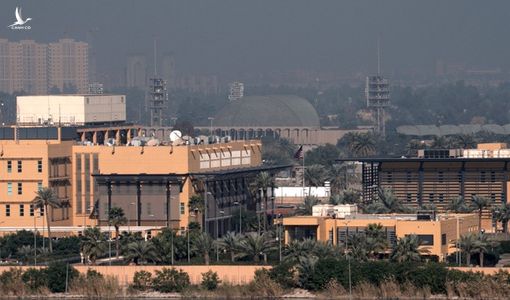Tên lửa lại tấn công trong đêm, rơi cách đại sứ quán Mỹ ở Iraq chỉ 100 m