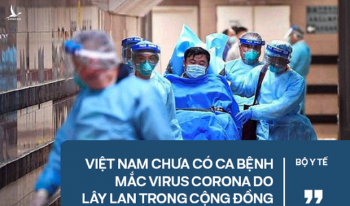 Bộ Y tế khẳng định: Việt Nam chưa có ca mắc virus corona do lây từ người sang người