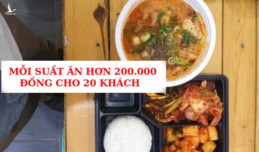 Vén màn sự thật về 20 suất ăn cho người Hàn Quốc