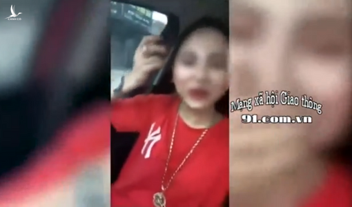 Cô gái lái xe ngược chiều, livestream chửi bới bị phạt 4 triệu