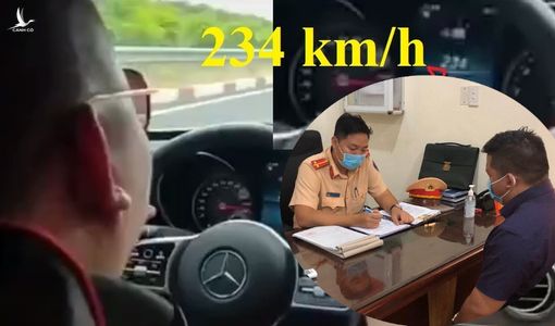 Lý do lãng xẹt và sự thật thời điểm tài xế lao ôtô tốc độ 234 km/h trên cao tốc