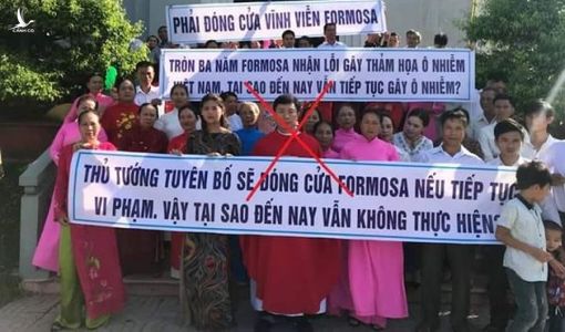 “Đấu tranh dân chủ” lợi dụng vụ Formosa để gây rối nhằm tạo áp lực cho Thủ tướng