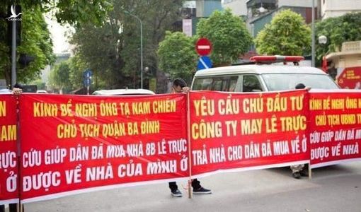 Vụ 8B Lê Trực: Phải xử lý hành vi ngoan cố lấy cái sai chồng lên cái sai