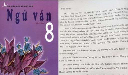 Bộ GD-ĐT yêu cầu giải trình lỗi sai chính tả trong sách Ngữ văn lớp 8