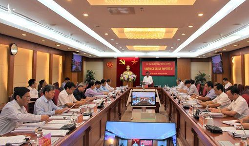 Toàn văn thông cáo báo chí phiên họp 45 của Ủy ban Kiểm tra Trung ương