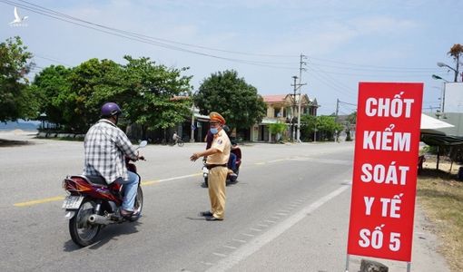 Người dân từ Đà Nẵng ra Thừa Thiên Huế phải khai báo y tế