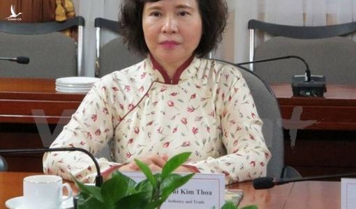 Bà Hồ Thị Kim Thoa đồng lõa với ông Vũ Huy Hoàng trước khi bỏ trốn