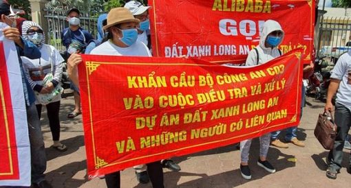 Công an điều tra dấu hiệu lừa đảo khách hàng của Công ty Đất Xanh Long An