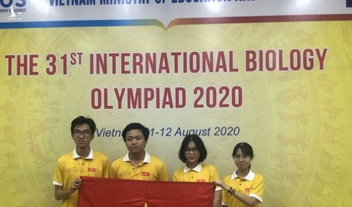 Học sinh Việt Nam đoạt huy chương vàng Olympic Sinh học quốc tế