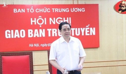 Ông Phạm Minh Chính: ‘Tránh tình trạng đúng quy trình nhưng không chọn đúng người, đúng việc’