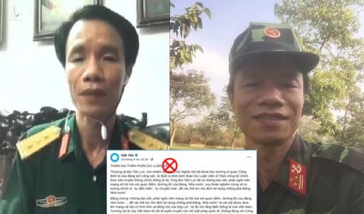 Ngừng ngay trò lố lợi dụng phát ngôn sai lệch của ông Thượng tá biến chất