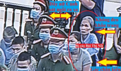Bị cáo Bùi Thị Nối: “Phải dùng bom xăng để bảo vệ nhân loại”