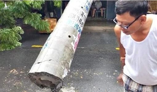 Có thép thì cột điện vẫn gãy