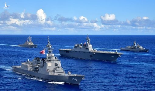 Hình ảnh ‘cỗ máy chiến tranh’ của Mỹ và đồng minh thị uy trên biển Guam