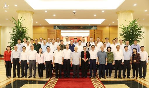 Tổng Bí thư, Chủ tịch nước chủ trì buổi làm việc với Ban Thường vụ Thành ủy TP HCM