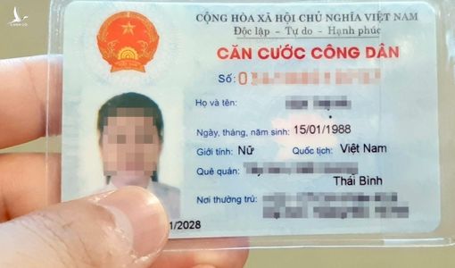 Đề án thẻ căn cước công dân gắn chip được phê duyệt