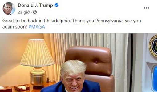 Sự thật về bức ảnh hơn nửa triệu like của Tổng thống Mỹ Donald Trump