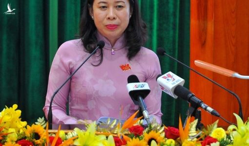 Bà Võ Thị Ánh Xuân tái đắc cử chức Bí thư Tỉnh ủy An Giang