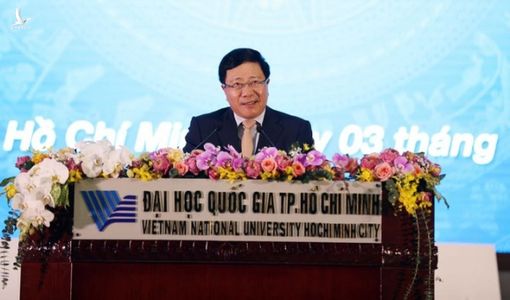 Phó thủ tướng Phạm Bình Minh: ‘Công dân đám mây’ thông thạo nhiều ngoại ngữ càng tốt