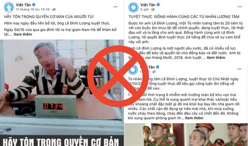 Còn kịch bản chống phá nào khác ngoài tuyệt thực không?