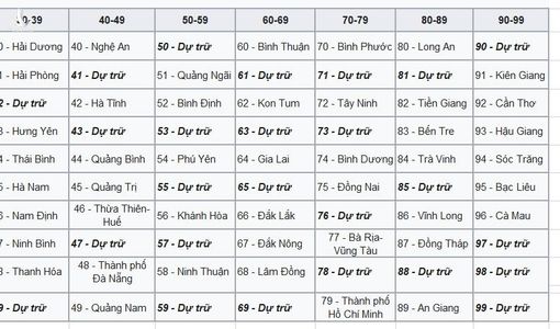 Ý nghĩa các con số trên bằng lái xe thẻ PET