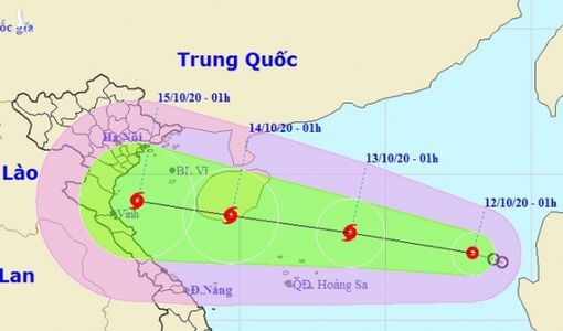 Áp thấp nhiệt đới khả năng mạnh lên thành bão, Trung Bộ tiếp tục mưa lớn