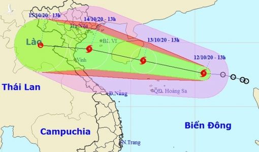 Bão số 7 xuất hiện ở Biển Đông