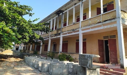 Hàng chục ngôi trường ở Hà Tĩnh bị bỏ hoang