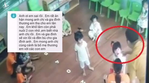 Bố của bé 2 tuổi bị đánh ở trường mầm non yêu cầu công an vào cuộc