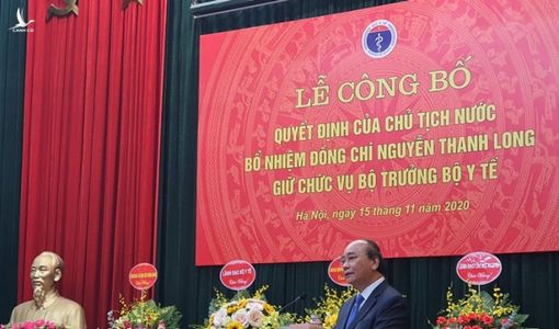 Thủ tướng trao quyết định bổ nhiệm ông Nguyễn Thanh Long