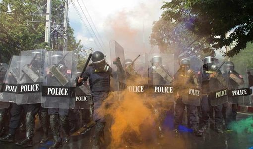 Thái Lan triển khai hàng nghìn cảnh sát ngăn biểu tình