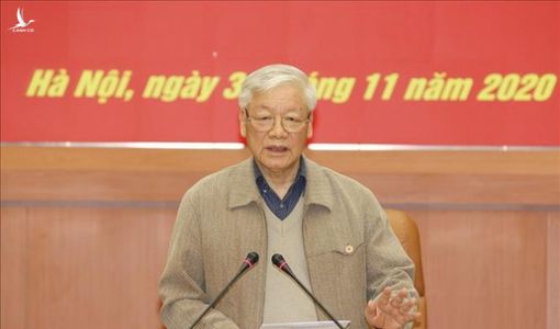 Tổng bí thư, Chủ tịch nước Nguyễn Phú Trọng chủ trì Hội nghị của Quân ủy trung ương