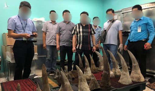 Bắt lô hàng ‘khủng’ 93kg nghi sừng tê giác ở khu vực Tân Sơn Nhất