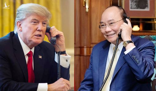 Thủ tướng Nguyễn Xuân Phúc trao đổi với Tổng thống Donald Trump về ‘thao túng tiền tệ’