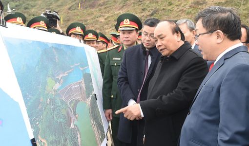 Thủ tướng phát lệnh khởi công dự án nhà máy thủy điện Hòa Bình mở rộng