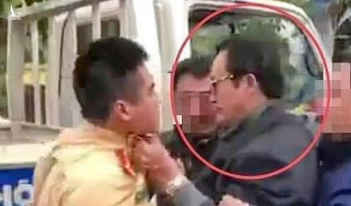 Vụ Chi cục trưởng túm áo CSGT: Phạt hành chính là bỏ lọt tội phạm, xem xét kỷ luật