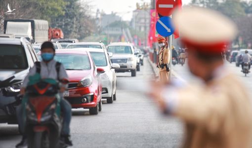 ‘Không vì Tết mà nể nang, bỏ qua vi phạm giao thông’