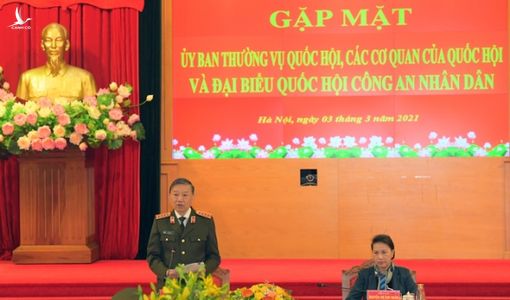 Lực lượng CAND đóng góp quan trọng vào thành công của nhiệm kỳ Quốc hội khóa XIV