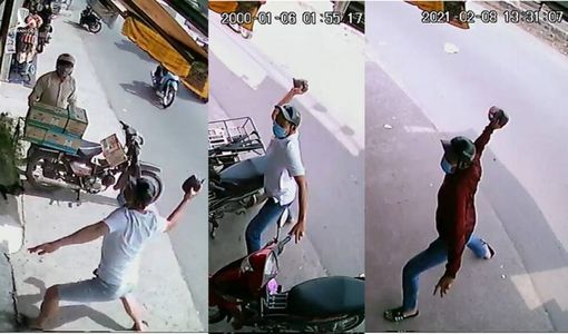 Cặp vợ chồng thuê người tạt mắm tôm để đòi nợ ở TP.HCM