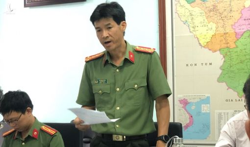 Phó Giám đốc Công an tỉnh Quảng Ngãi thông báo kết quả điều tra lùm xùm chữa bệnh của ‘thần y’ Võ Hoàng Yên