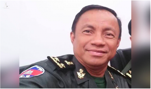 Chân dung tướng Campuchia đưa lậu người Trung Quốc về tỉnh sát Việt Nam