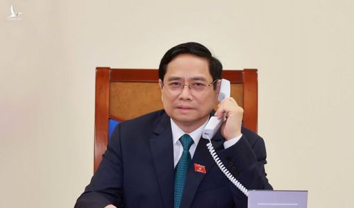 Cuộc điện đàm đầu tiên của tân Thủ tướng Phạm Minh Chính