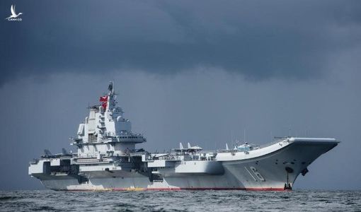 Tàu sân bay Trung Quốc tiến xuống Biển Đông cách Quy Nhơn 300km