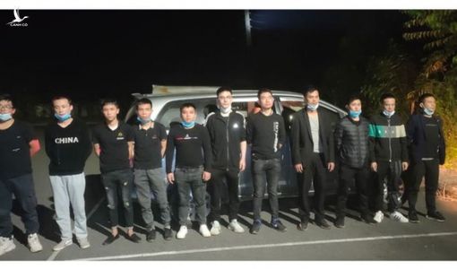 Hàng chục người Trung Quốc ‘lọt’ từ phía bắc vào Tây Ninh