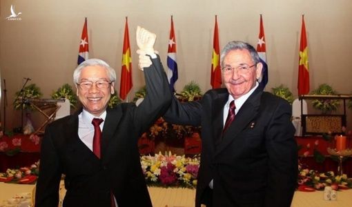 Tổng bí thư Nguyễn Phú Trọng gửi thư tới ông Raul Castro