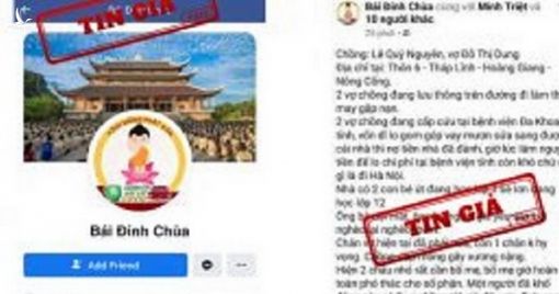 Xuất hiện nhiều tài khoản giả mạo kêu gọi từ thiện qua mạng xã hội
